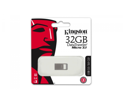 PenDrive Kingston 32GB DataTraveler Micro 3.1 (USB 3.1) 100MB/s